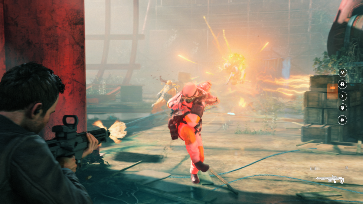 Quantum Break (Windows) screenshot: Take that