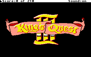 King's Quest III: To Heir is Human (Apple IIgs) screenshot: Title screen