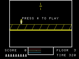 Fraction Fever (ColecoVision) screenshot: Demo mode