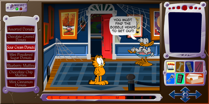 Garfield's Scary Scavenger Hunt