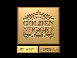 Golden Nugget (PlayStation) screenshot: Title screen.