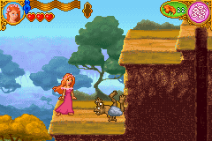 Screenshot of Enchanted: Once Upon Andalasia (Game Boy Advance, 2007 ...