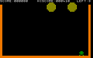 Cannon Ball (Sharp MZ-80K/700/800/1500) screenshot: Level 2
