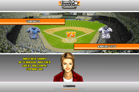 Derek Jeter Pro Baseball 2008 (Android) screenshot: Game loading