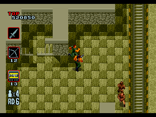 Rambo III (Genesis) screenshot: Saved Trautman. Yay!