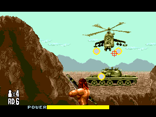 Rambo III (Genesis) screenshot: Ultimate fight