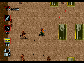 Rambo III (Genesis) screenshot: Nothing new in level 6