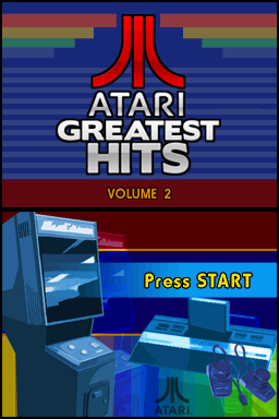 Atari Greatest Hits: Volume 2 (Nintendo DS) screenshot: Title screen