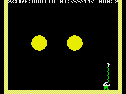 Cannon Ball (ZX Spectrum) screenshot: Level 2