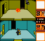 Spy vs Spy (Game Boy Color) screenshot: White: that's it! I hate you Black!!!