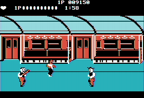 Renegade (Apple II) screenshot: Level 2