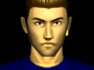 Goal Storm (PlayStation) screenshot: No earrings please.