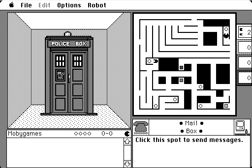 Maze Wars+ (Macintosh) screenshot: Teleporter
