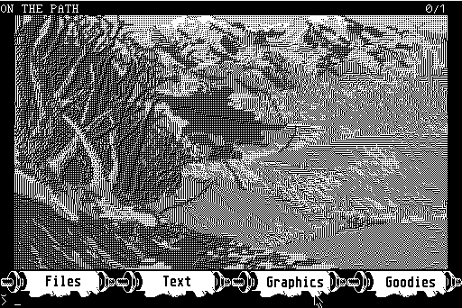 The Pawn (Macintosh) screenshot: First location "Stipple"