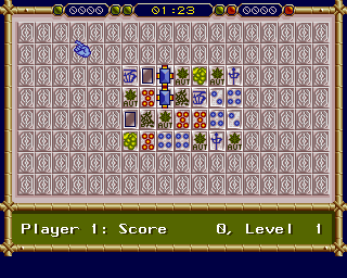 Turn It II (Amiga) screenshot: Level 1