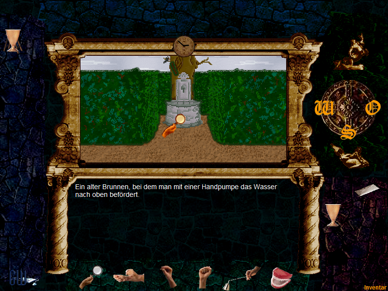 Das Tier (Browser) screenshot: An old well
