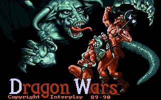 Dragon Wars (Apple IIgs) screenshot: Title screen