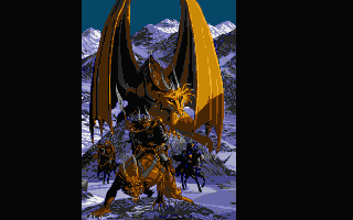 Drachen von Laas (Atari ST) screenshot: Title screen