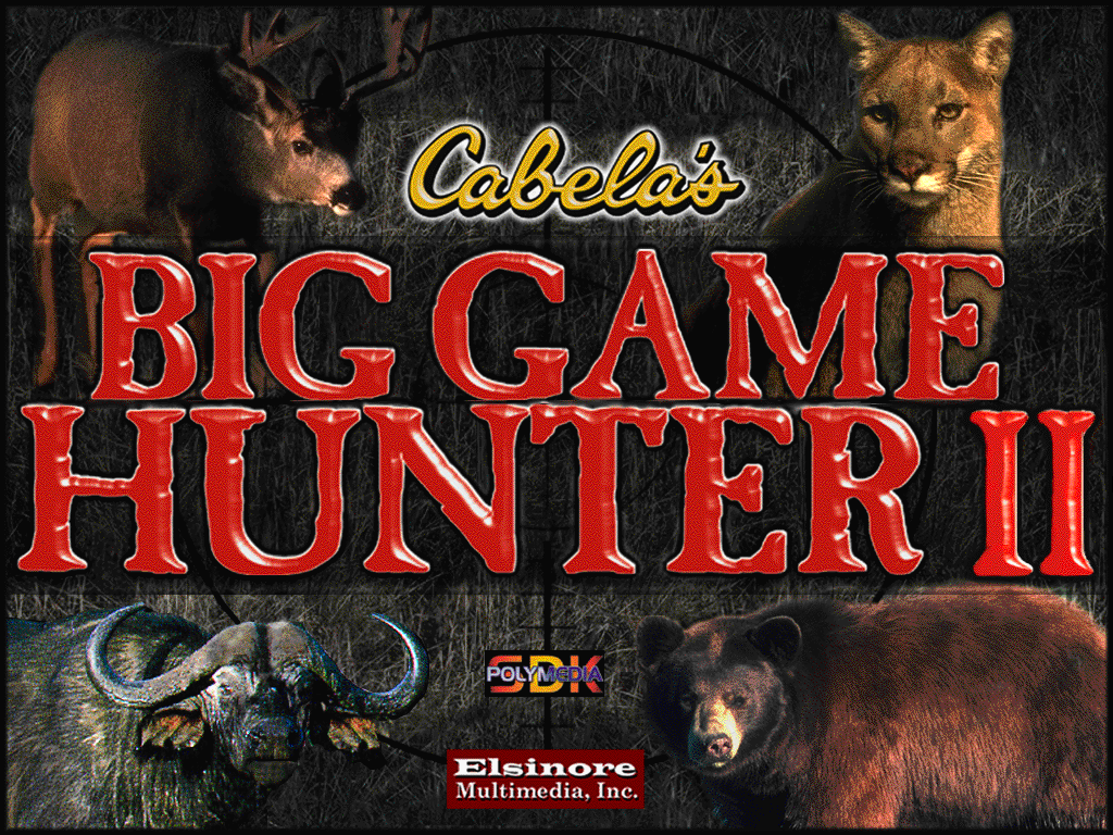 Cabela's Big Game Hunter II (Windows) screenshot: Splash Screen