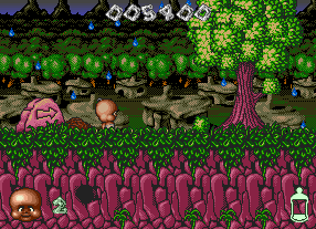 Chuck Rock II: Son of Chuck (Amiga CD32) screenshot: Level 3 start