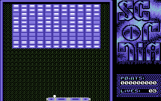 Scortia (Commodore 64) screenshot: Level 1