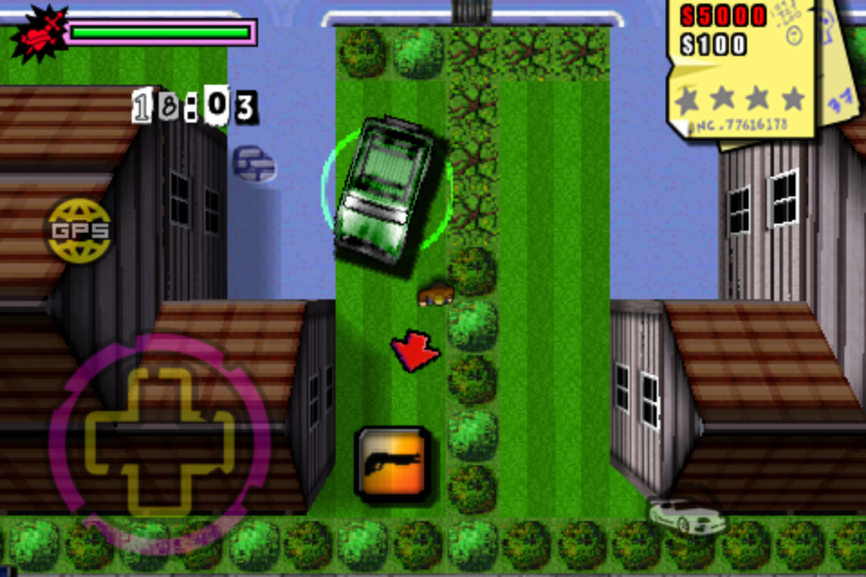 Screenshot of Car Jack Streets (iPhone, 2008) MobyGames