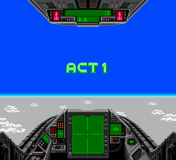 Battle Ace (SuperGrafx) screenshot: Act 1