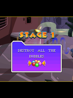 Bubble Boom Challenge 2 (J2ME) screenshot: Stage 1 objective