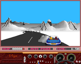 E-Type (Acorn 32-bit) screenshot: Level 2 - Antarctica