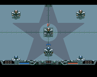 Speedball 2: Brutal Deluxe (Acorn 32-bit) screenshot: Game start