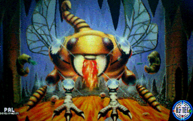 Alien World (Amiga) screenshot: Loading screen