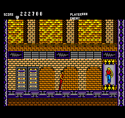 Running Battle (SEGA Master System) screenshot: There's always someone to rescue, as well...