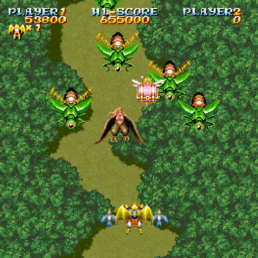 Sorcer Striker (Sharp X68000) screenshot: What is this, a fairy tale?..