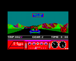 E-Type (BBC Micro) screenshot: Time is out
