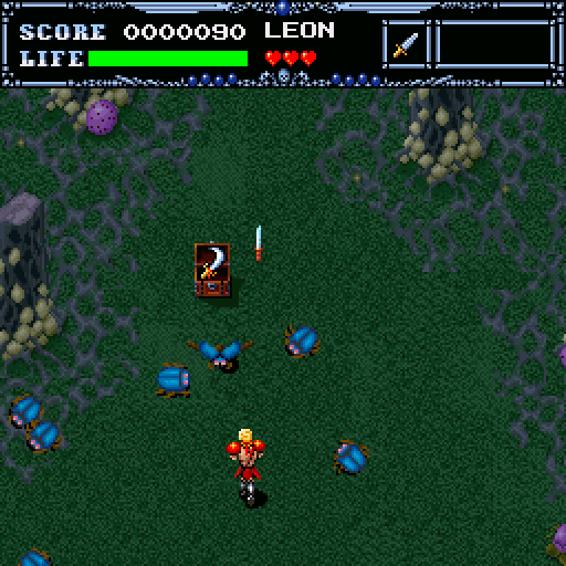 Undead Line (Sharp X68000) screenshot: Fighter mowes down insects