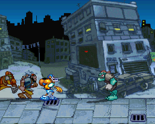 Three Dirty Dwarves (SEGA Saturn) screenshot: First level