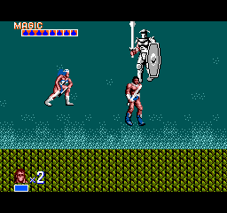 Screenshot Of Golden Axe (sega Master System, 1989) - Mobygames