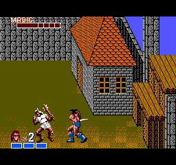 Screenshot Of Golden Axe (sega Master System, 1989) - Mobygames