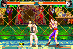 Super Street Fighter II: Turbo Revival (Game Boy Advance) screenshot: Vega lost his dagger