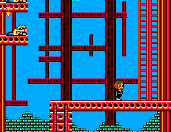Alex Kidd in Shinobi World (SEGA Master System) screenshot: Construction Site