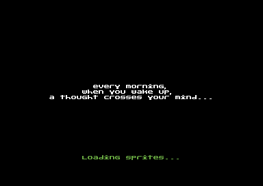 Quod Init Exit (Commodore 64) screenshot: Loading