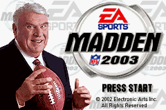 Madden NFL 2003 (2002) - MobyGames