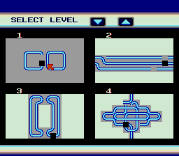 Diablo (TurboGrafx-16) screenshot: Select Level