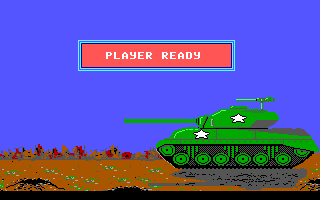Sarge (DOS) screenshot: Ready to Battle (EGA)