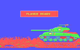 Sarge (DOS) screenshot: Ready to Battle (CGA)