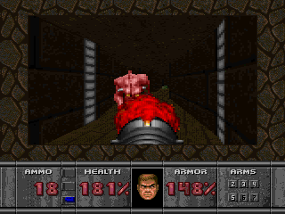 Screenshot of Doom (SEGA 32X, 1993) - MobyGames