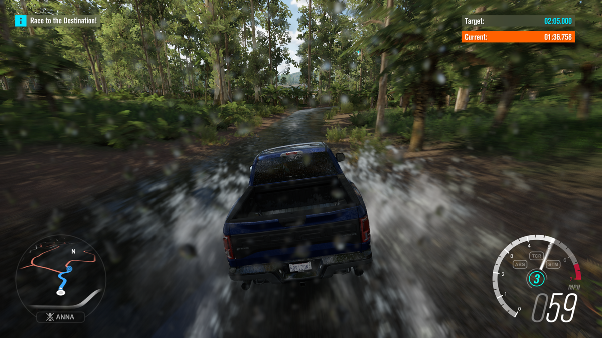 Forza Horizon 3 (Xbox One) screenshot: Off-road fun with the Ford Raptor