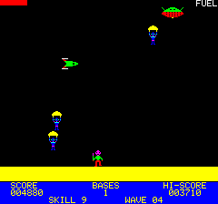 Screenshot Of Xenon Oric Mobygames