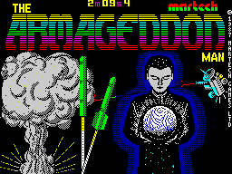 Global Commander (ZX Spectrum) screenshot: Loading screen.