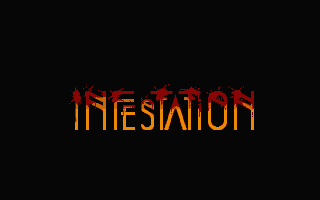 Infestation (Atari ST) screenshot: Title screen
